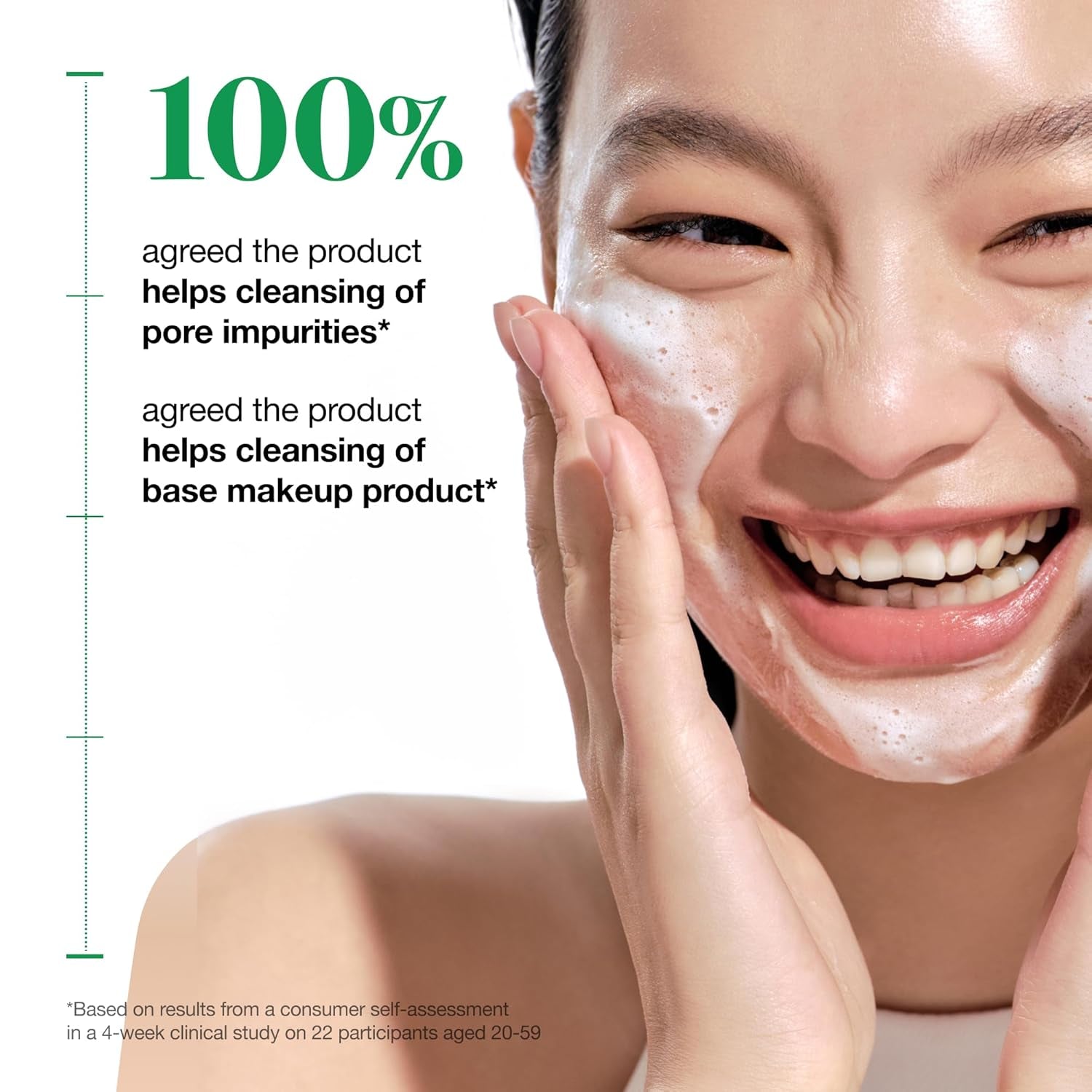 Heartleaf Quercetinol Pore Deep Cleansing Foam, Face Wash for Pore Refining Cleanser, Hydrating Daily Facial Cleanser for Double Cleansing, Gentle Foaming with BHA, Korean Skincare, 5.07 Fl.Oz.